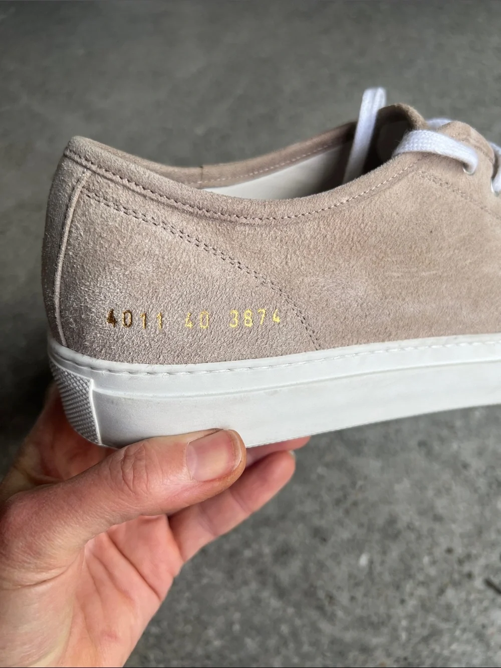 Common Projects Women's Lace-up Low-top Sneakers- Size 10